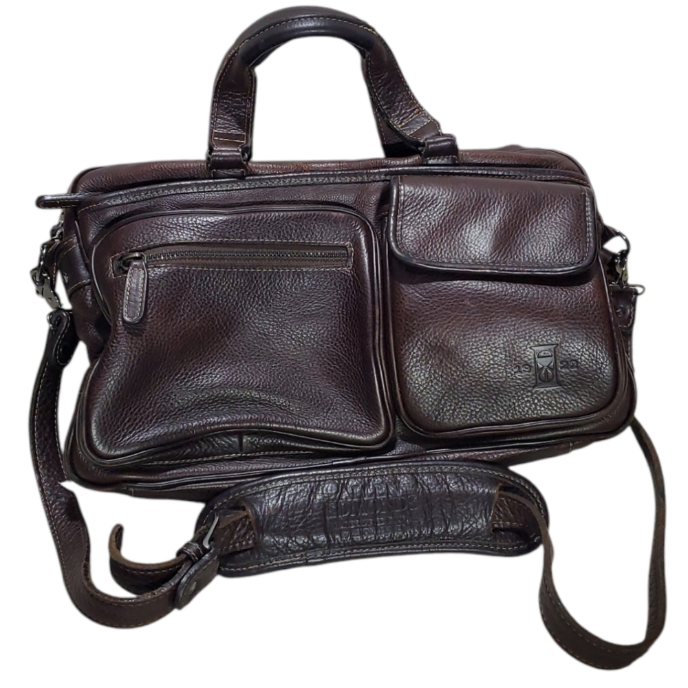 Allen Edmonds Leather Briefcase